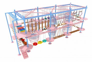 室内闯关拓展主题亲子儿